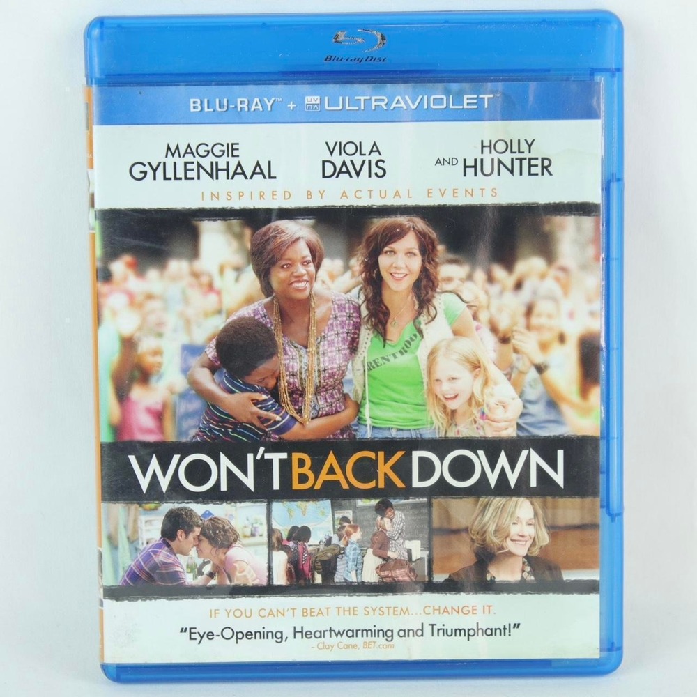 Won't Back Down Blu-Ray DVD Movie